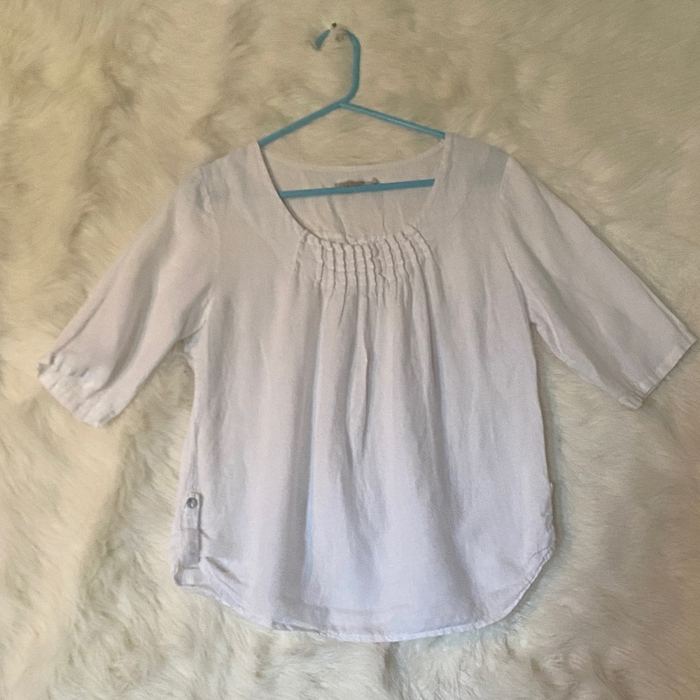 Lina Tomei Cream Top